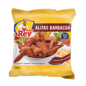 Alitas barbacoa pollo Rey