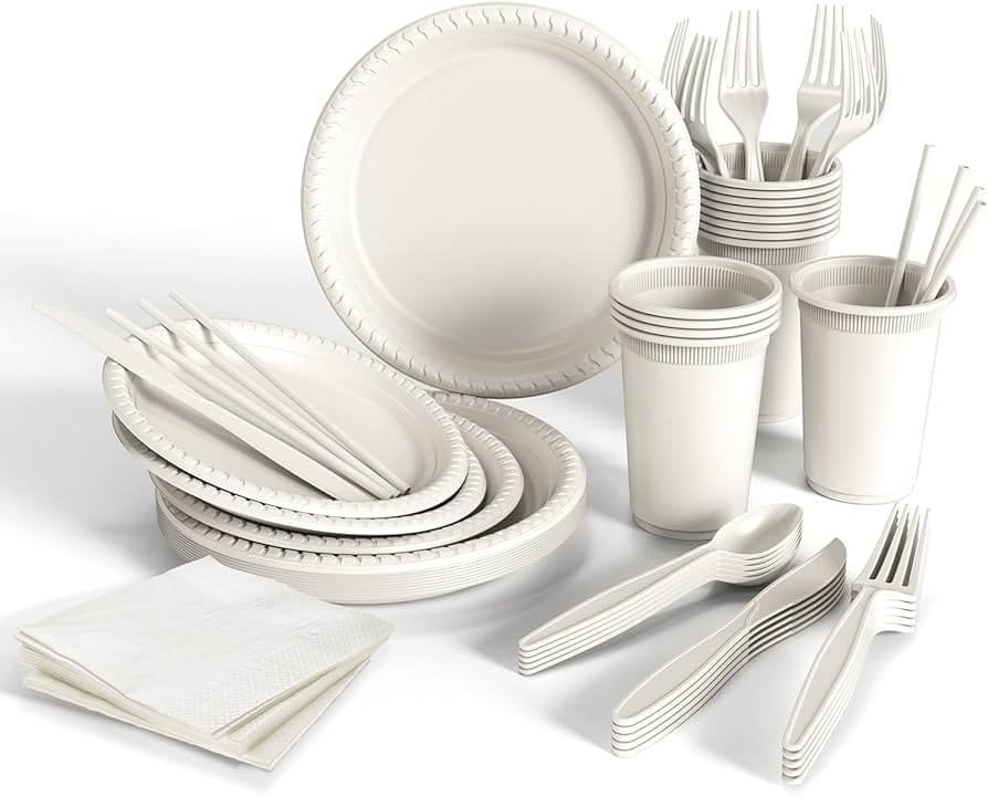 Desechables Platos, Vasos