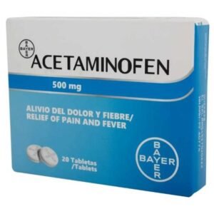 Medicinas - Acetaminofen 500g tabletas